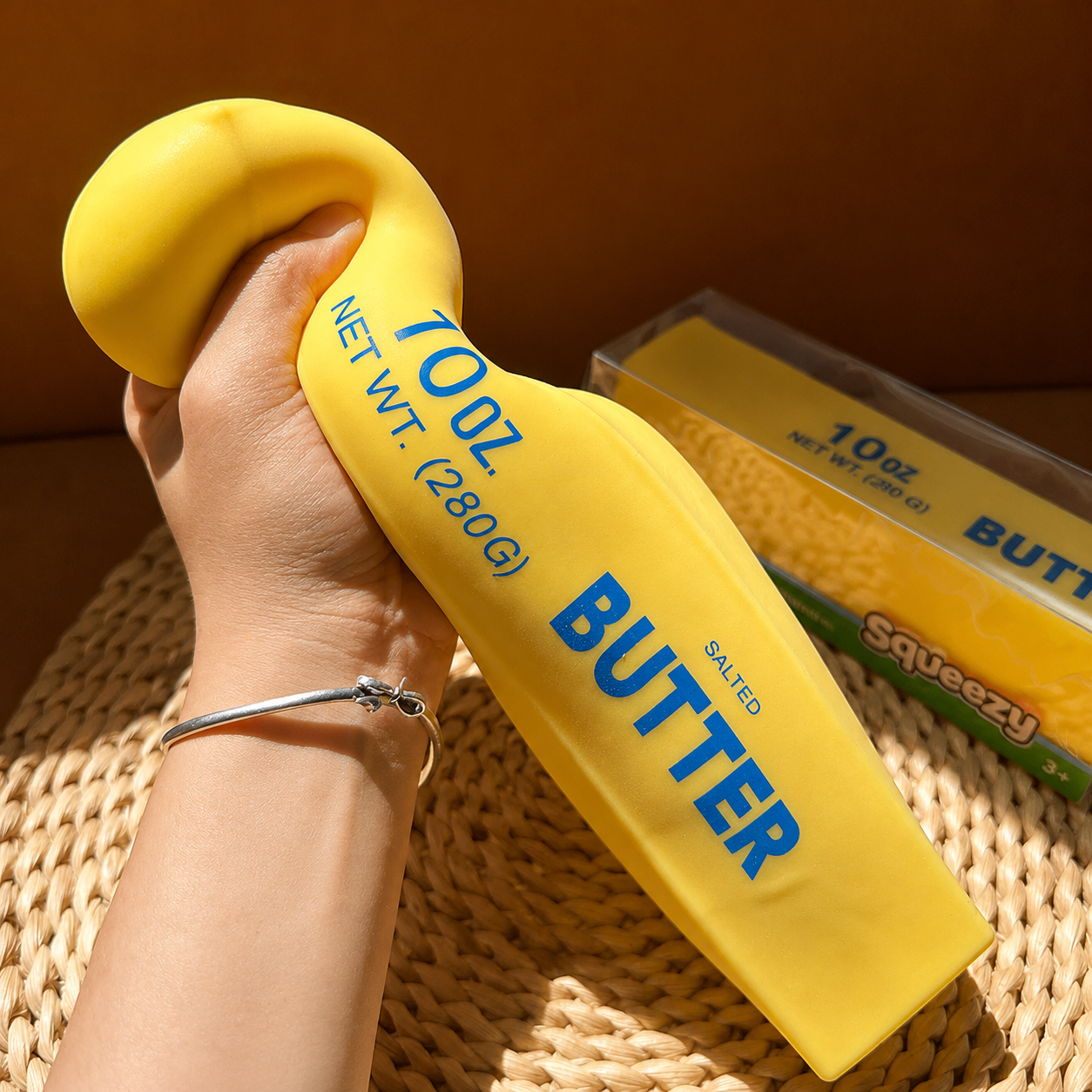Giant Butter Stick Squishy Toy