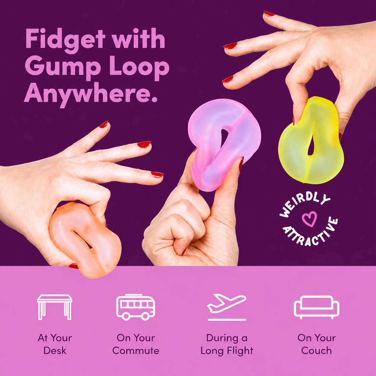 Soft Stretch Loop Sensory Toy Set