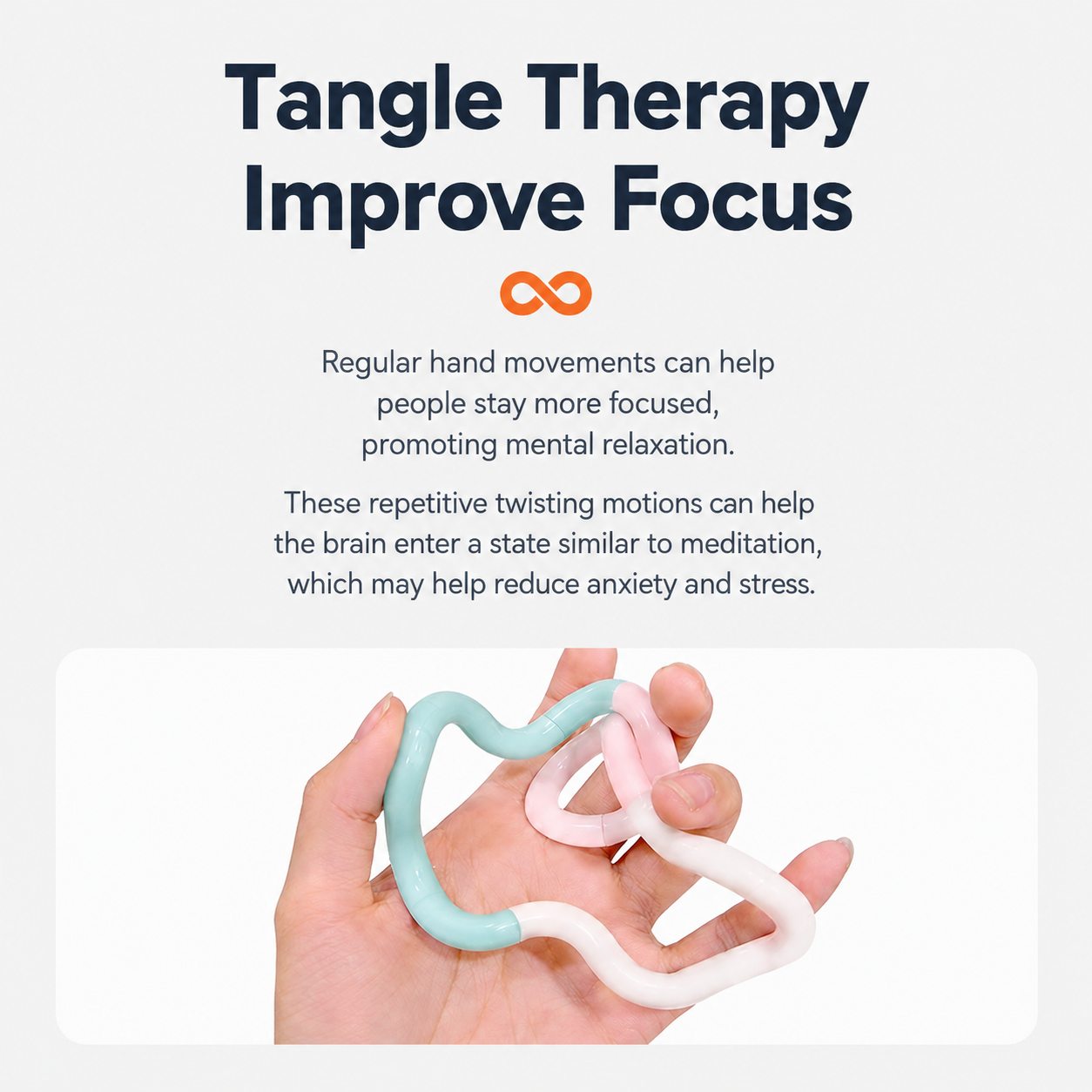Cloud Twist Stress Relief Fidget Toy