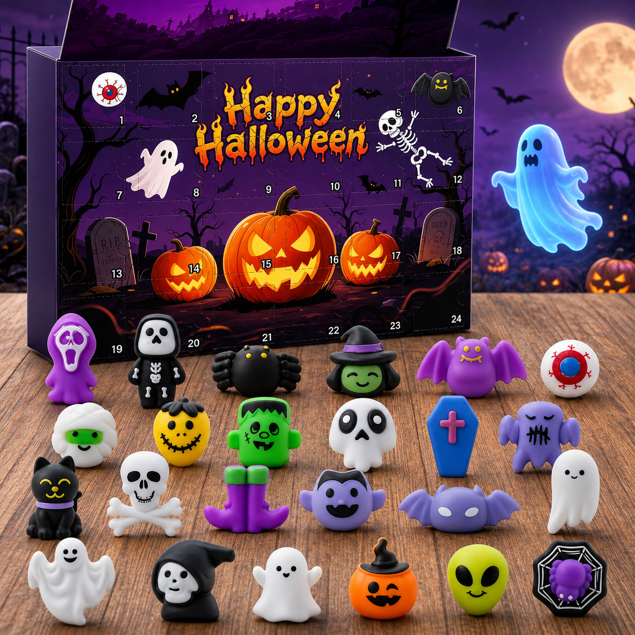 Halloween Advent Calendar Box
