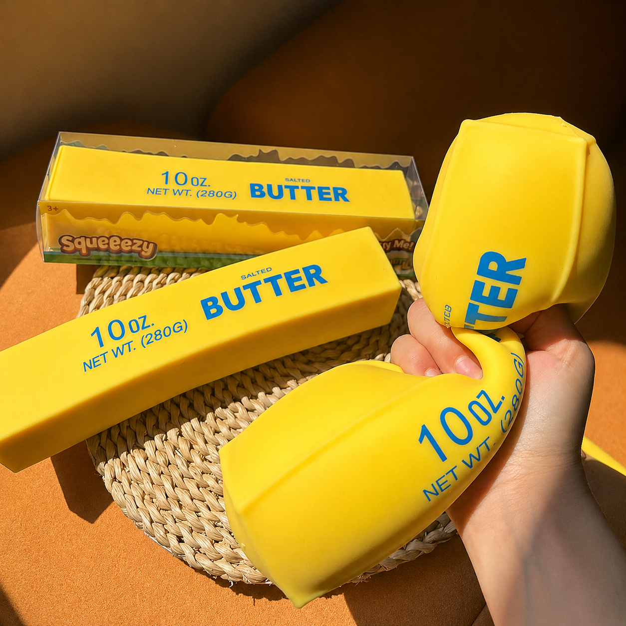 Giant Butter Stick Squishy Toy