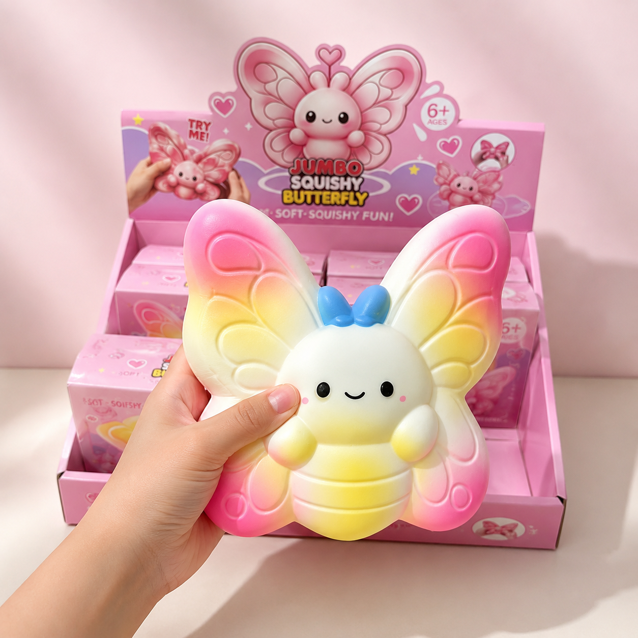 Jumbo Butterfly Slow Rise Squishy