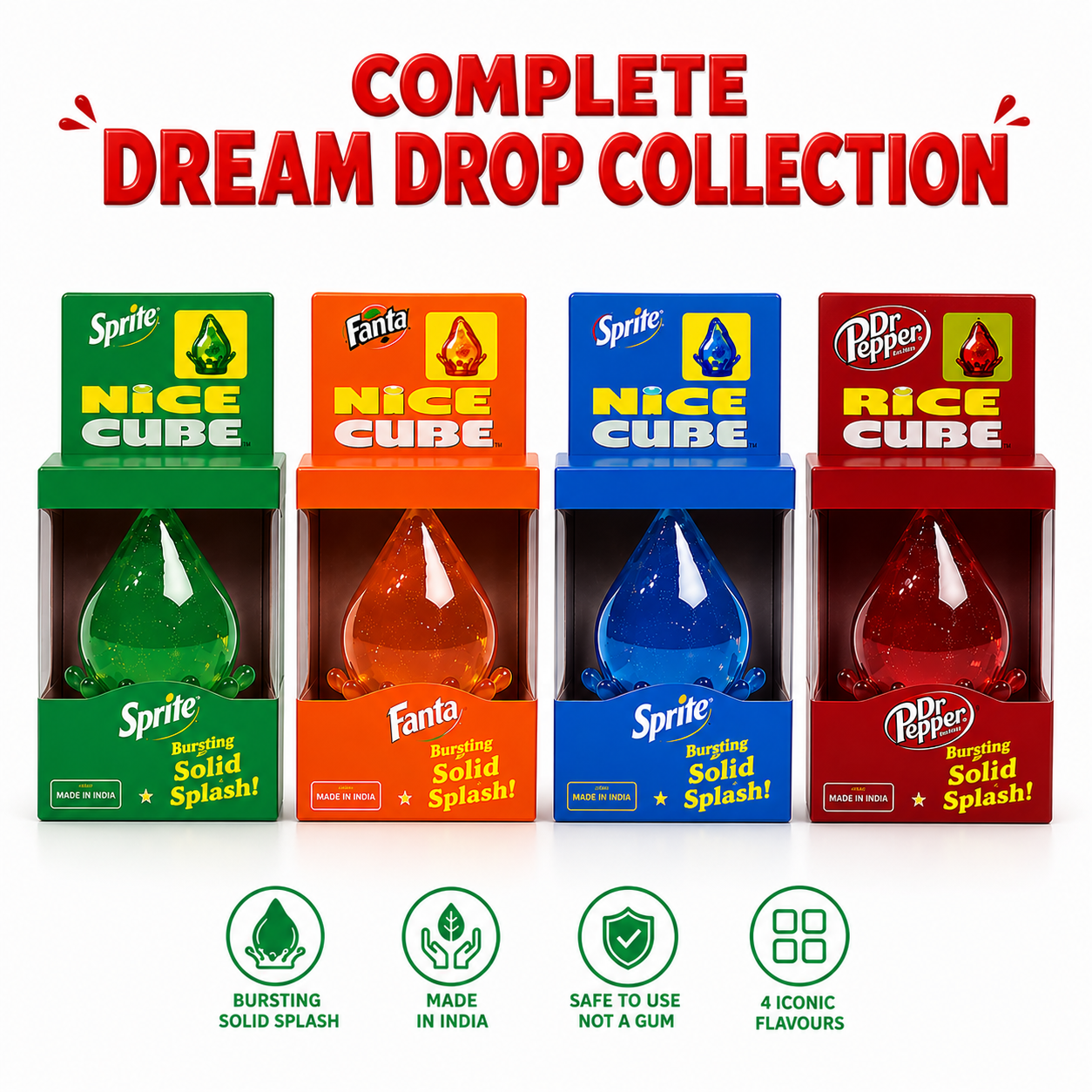 Ultimate Dream Drop Collection | 4 Exclusive Soda Squishies