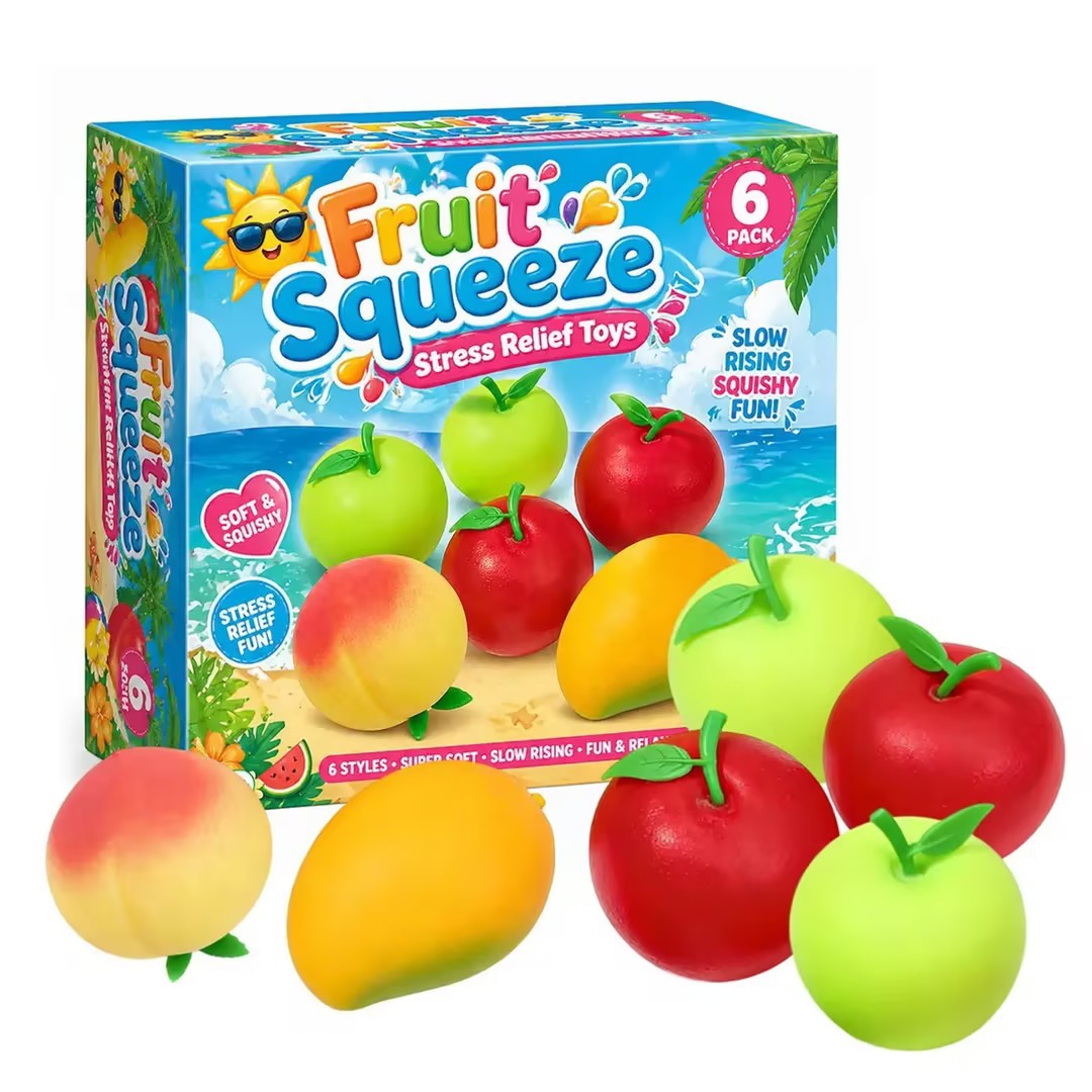 Fruit Squeezable Toy Set