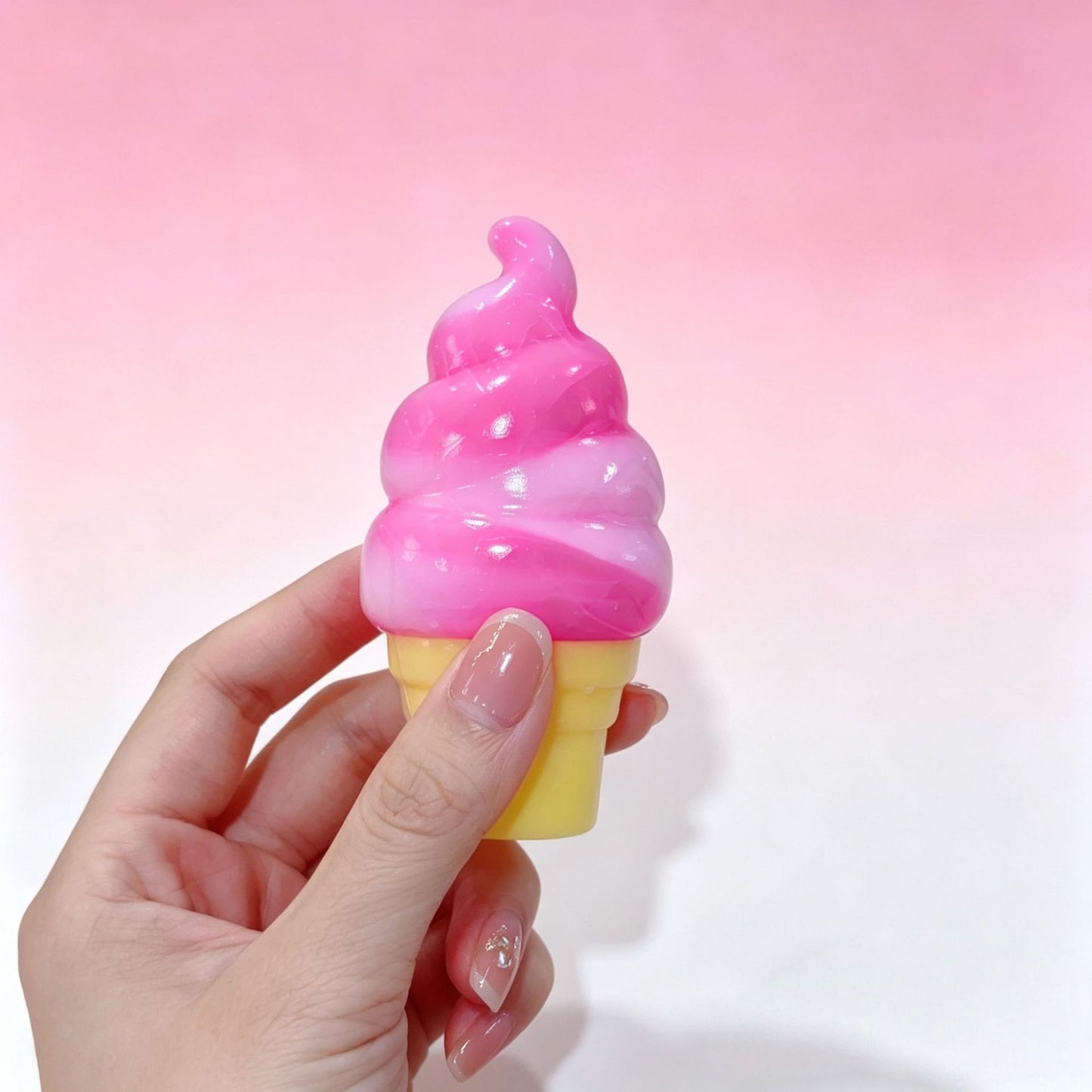 Ice Cream Cone Squishy Toy