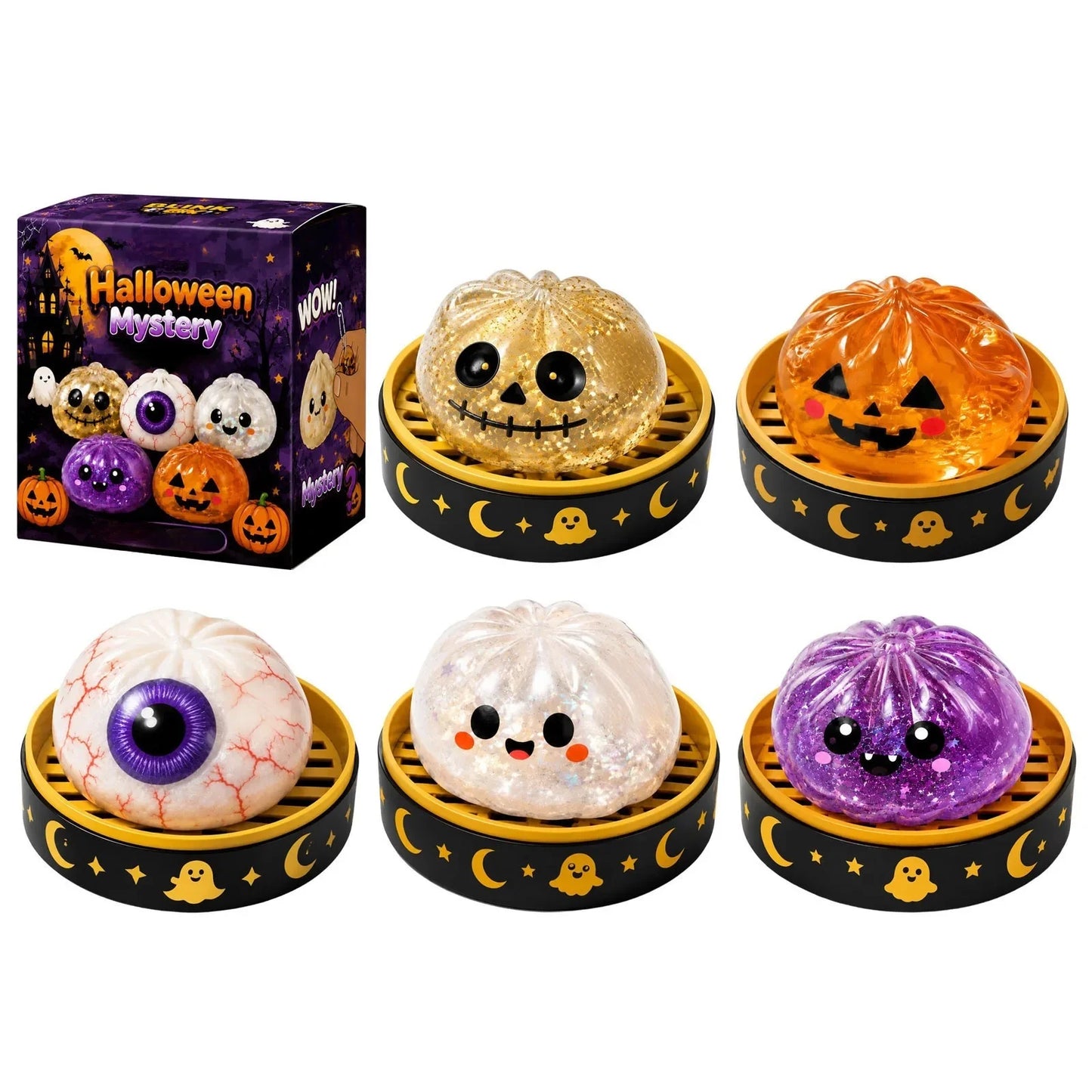 Ghost Bun Slow-Rise Squishy