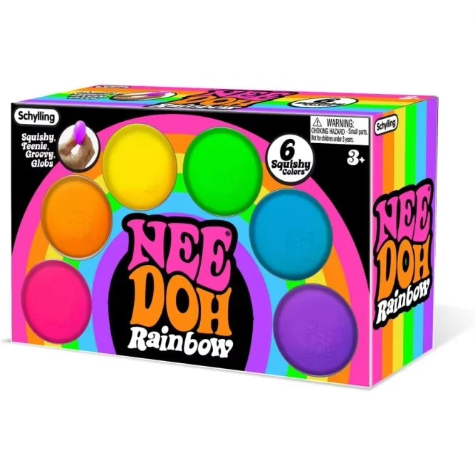 NeeDoh Rainbow Teenie Stress Ball