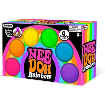 NeeDoh Rainbow Teenie Stress Ball