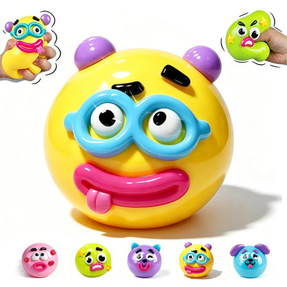 Smusher Face - Sensory Squishy Toy