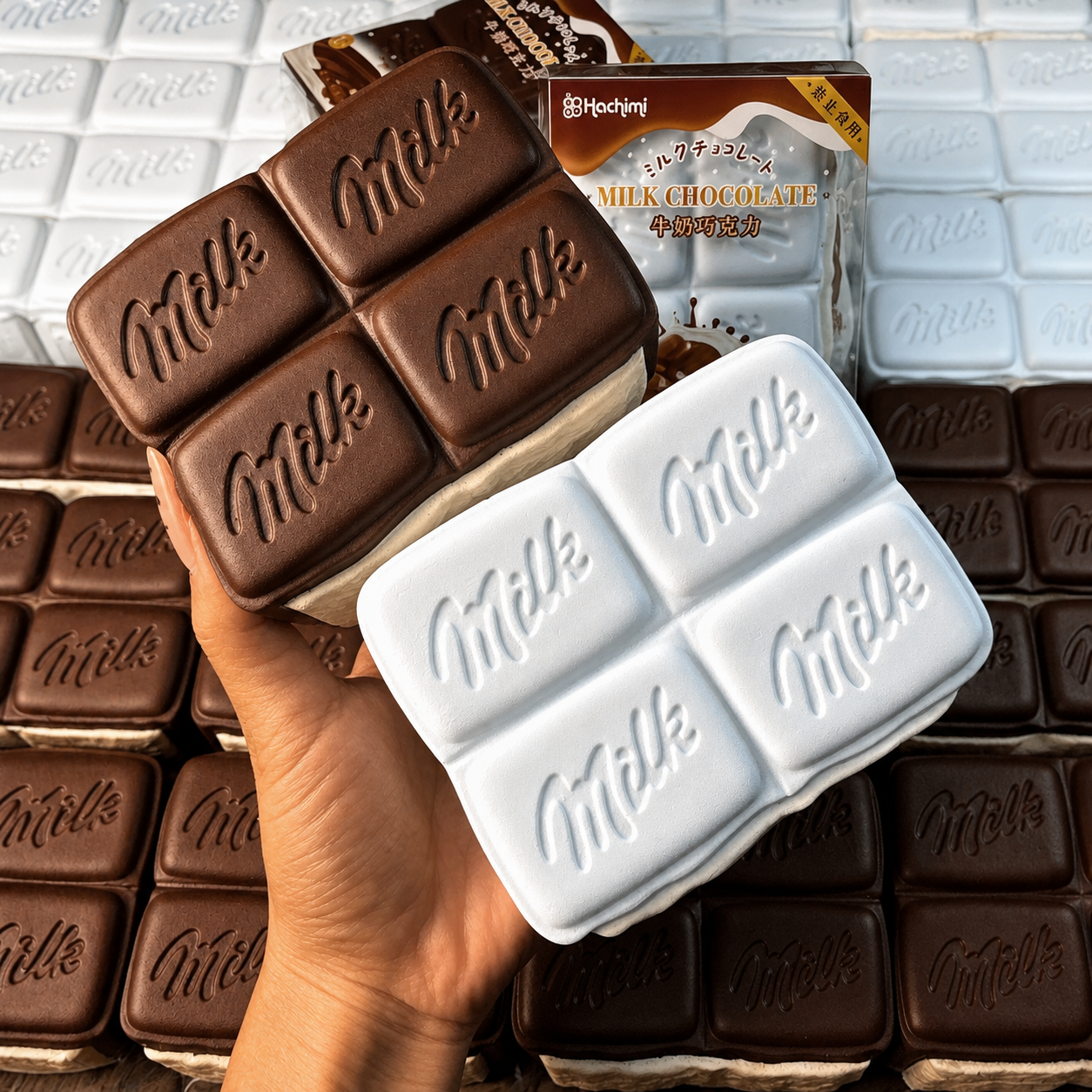 Milk Chocolate Squishy Sensory Toy